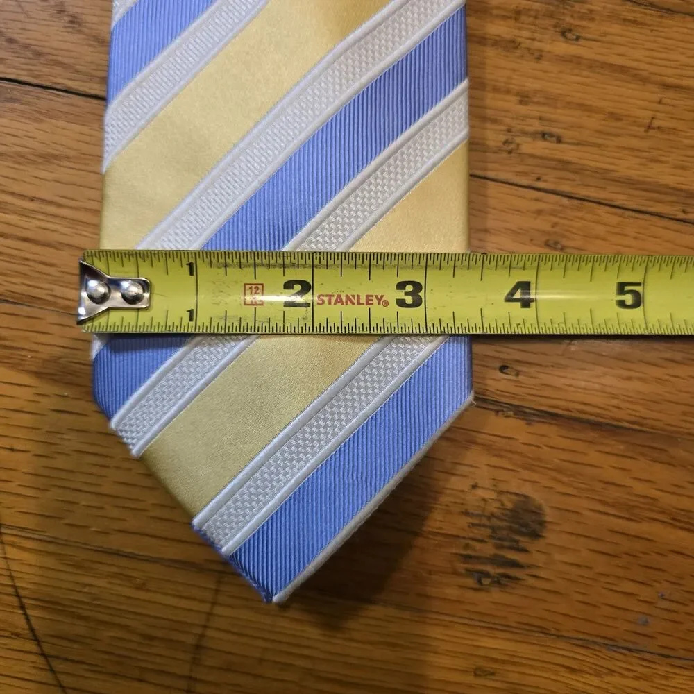 President Donald J Trump Signature Men’s Tie Striped Silk 3.5” x 58”